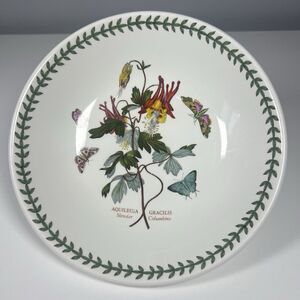 Portmeirion The Botanic Garden 1972 ~ Slender Columbine  8 1/2" Pasta Bowl